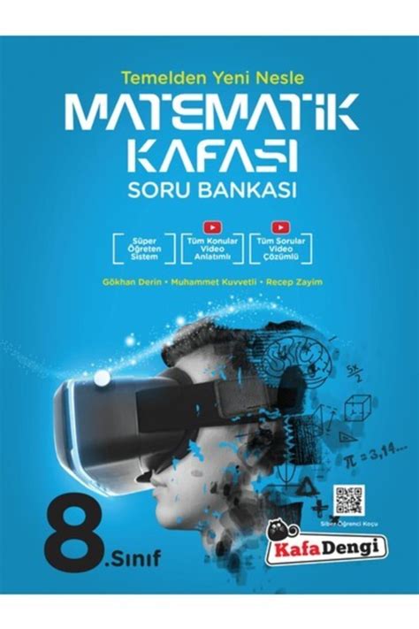 Kafa Dengi Yayınları Kafadengi 8 sınıf Matematik Kafası Soru Bankası