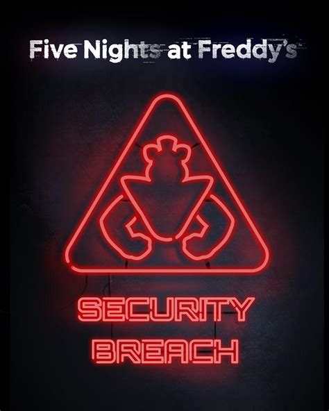 Fnaf Security Breach Poster Fivenightsatfreddys