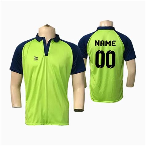 Green Cricket Jersey My Sports Jersey Personalized Cricket Jersey