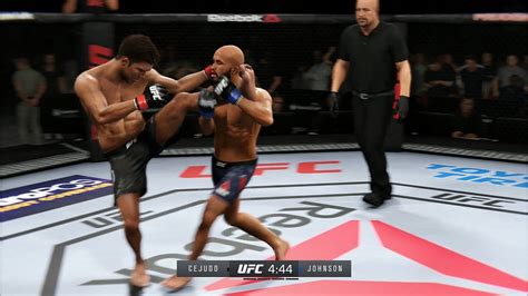 Henry Cejudo Vs Demetrious Johnson Ufc Ufc Gameplay Youtube