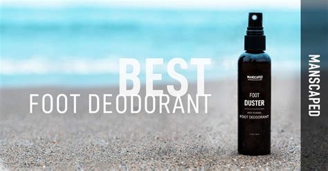 Best Foot Deodorant - Here's What To Look For | MANSCAPED™ Blog