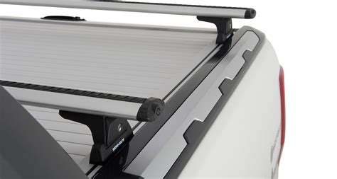 Rhino Rack Ja6217 Vortex Rlt600 Silver 2 Bar Roof Rack For Ford Ranger Px Px2 Px3 Wildtrak 4dr