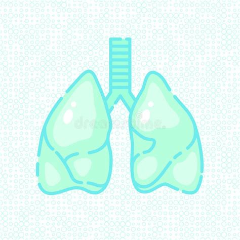 Símbolo Pulmonar Respiración Ejercicio Pulmonar Cáncer De Pulmón