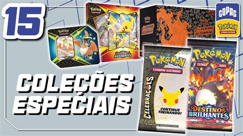 O Que é Uma Coleção Especial De Pokémon 15 Pokémon Tcg Básico Youtube