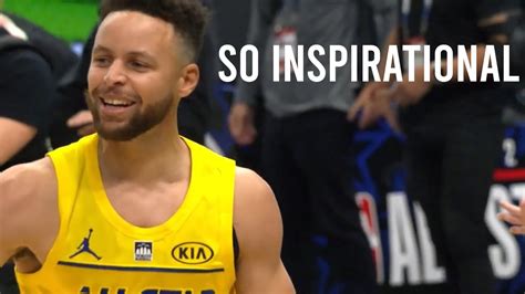 Steph Curry Being So Inspirational 3 Point Contest Edition Youtube