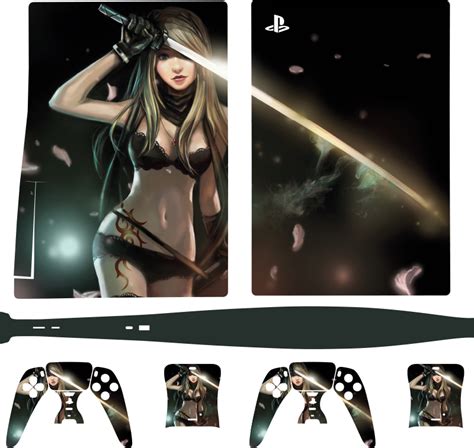 Ps5 Skin Anime Sexy Frau Tenstickers