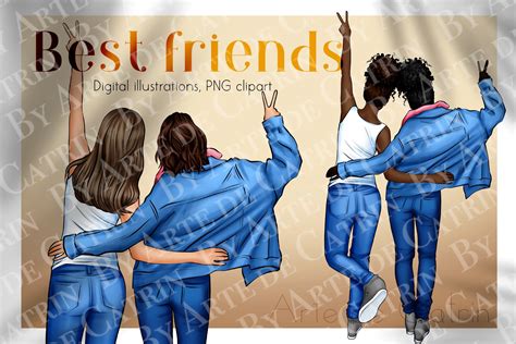 3 Girl Best Friends Clipart Friendship