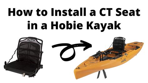 How To Install A Hobie CT Or CTW Kayak Seat Outback Revolution