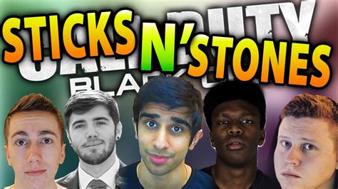 Cod Black Ops Wager Match With Vikkstar Cod Sticks Stones