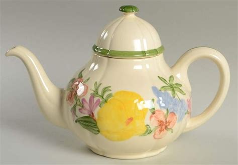 Wildflower Teapot And Lid By Franciscan Tea Pots Franciscan China Tea