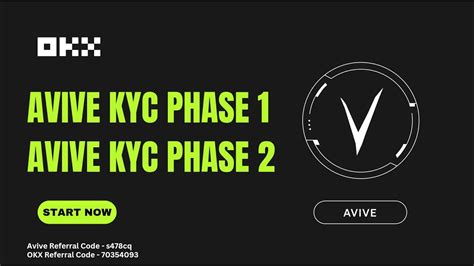 How To Complete Avive World Kyc Phase Phase With Okx Exchange