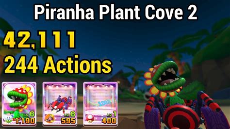 Piranha Plant Cove 2 244 Actions Mario Kart Tour Youtube