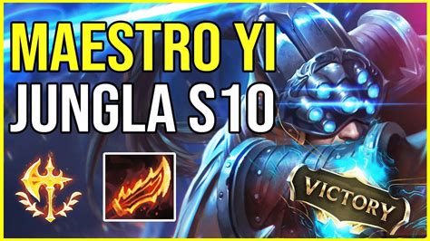 CÓMO JUGAR MAESTRO YI S10 GAMEPLAY ESPAÑOL 15 KILLS YouTube