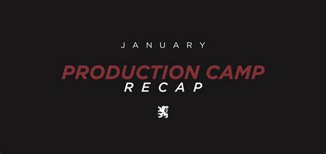 January Production Camp Recap Boston Crusaders