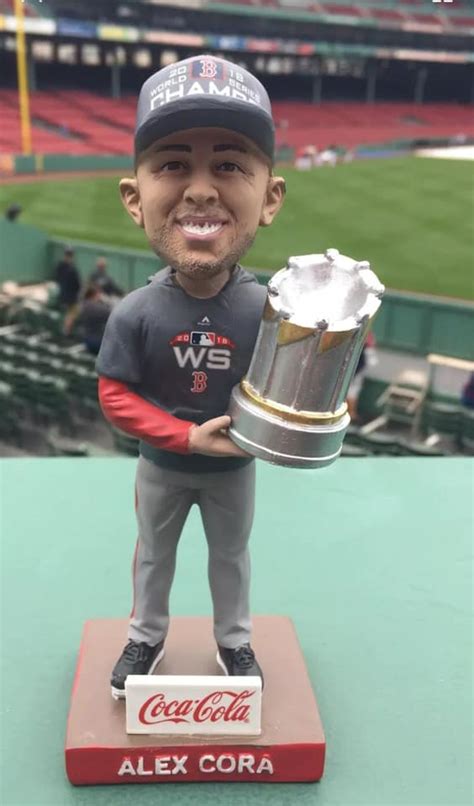 June 25, 2019 Boston Red Sox - Alex Cora World Series Bobblehead ...