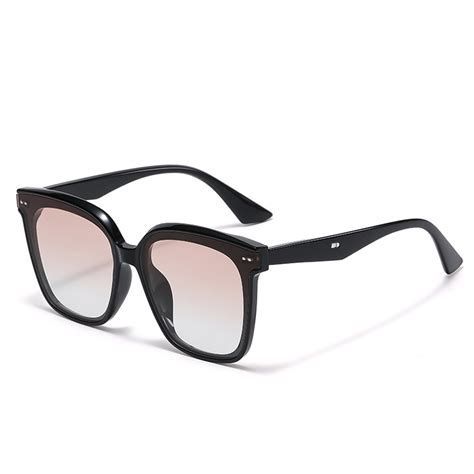 Square Sunglasses Trendy Personality Big Frame Sunglasses Made Of Pc