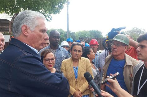 Recorre Díaz Canel municipio de Puerto Padre Las Tunas Radio Sancti