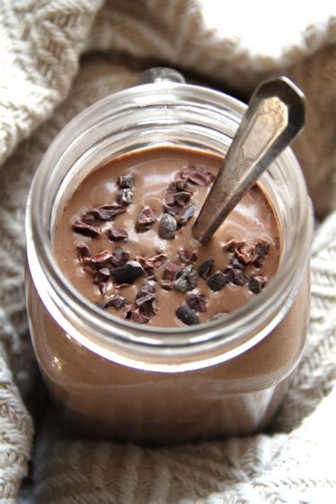 Hot Chocolate Breakfast Smoothie | running with spoons