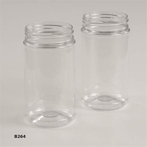 13 Oz Clear PET Spice Jar 63mm 5985 Plt B264