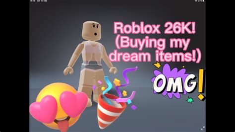 26K Robux Shopping Spree YouTube