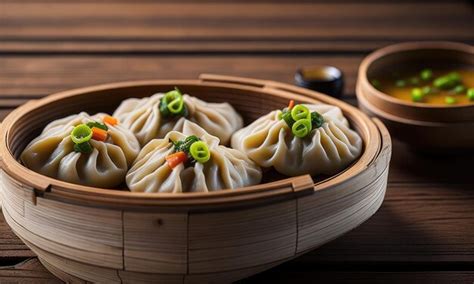 Premium AI Image Traditional Chinese Dumplings