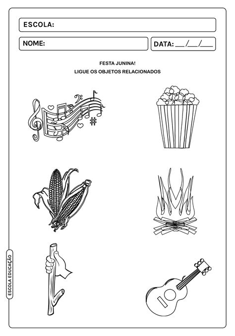 Atividades In Ditas Sobre Festa Junina Para Imprimir Educa O Infantil