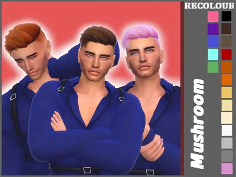 The Sims Resource WINGS ON1111 F Hair Recolored By Mushroomsims Sims