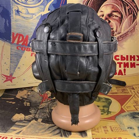 Soviet Pilot Helmet Vintage Helmet Military Helmet Etsy