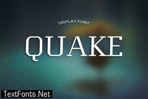 Quake Font