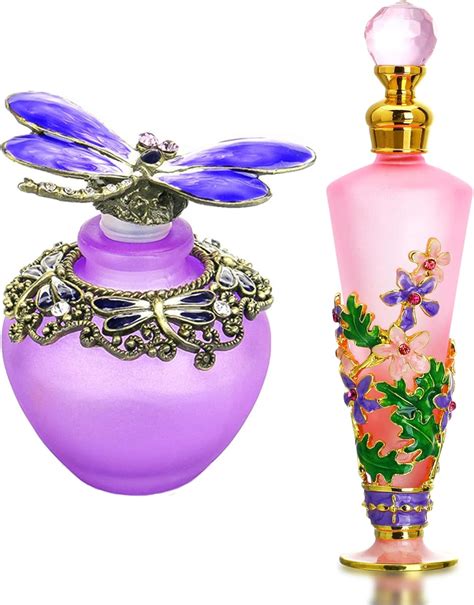 Amazon Yu Feng Ml Fancy Purple Dragonfly And Ml Pink Vintage