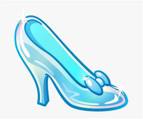 Cinderella Glass Slipper On Pillow Clipart