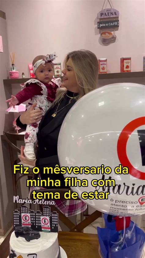 CHOQUEI on Twitter ASSISTA Mãe faz mesversário da filha tema