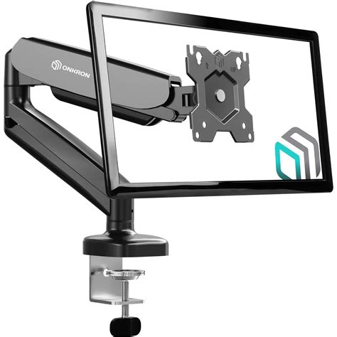 Onkron Single Monitor Arm Full Motion Desk Mount For Inch