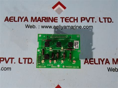 Terasaki Esm 108 Stater Module K 99z 7 001 Aeliya Marine Tech