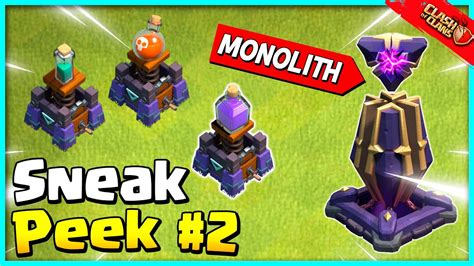 Th15 The Monolith Clash Of Clans New Update Sneak Peek 2 Youtube