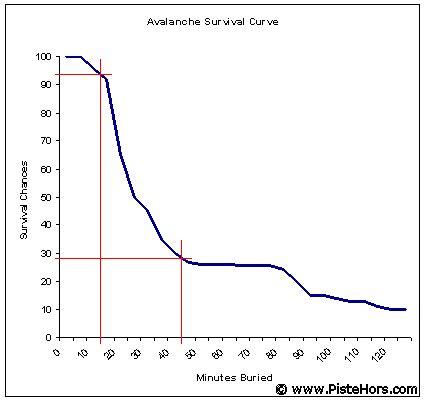 Avalanche Survival Curve