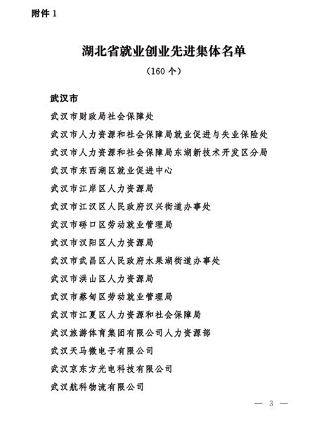 鄂政发〔2022〕5号《湖北省人民政府关于表彰湖北省就业创业先进集体和先进个人的决定》 省级政策 郑州威驰外资企业服务中心