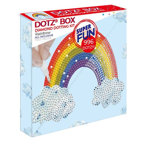 Needleart World Diamond Dotz Haft Diamentowy Rainbow Smile Dotz Box