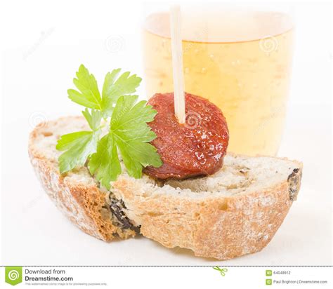 Chorizo A La Sidra Stock Photo Image Of Pork Food Happy 64048912