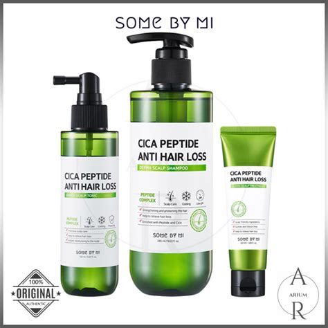 Some By Mi Cica Peptide Anti Hair Loss Derma Scalp Shampoo Tonic Treatment Somebymi [arium