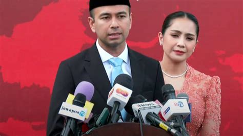 Potret Nagita Slavina Dampingi Raffi Ahmad Dilantik Jadi Utusan