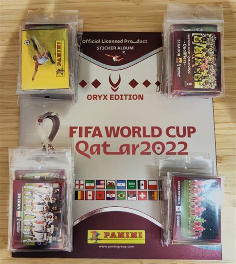 Panini Qatar 2022 Oryx Swiss Edition Empty Album Complete Loose