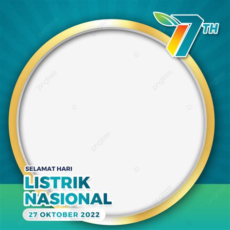 Twibbon Hari Listrik National Png Hari Listrik National