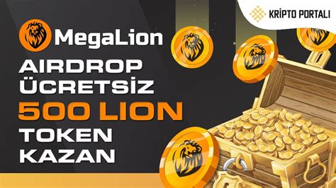 Megalion Borsasi Airdrop Crets Z Lion Token Kazan Youtube