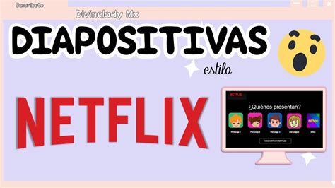 Como Hacer Diapositivas Tematica Estilo Netflix Power Point