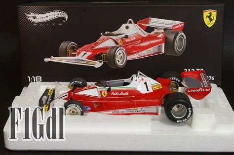 F Ferrari T Niki Lauda Hot Wheels Elite Esc En Mercado Libre