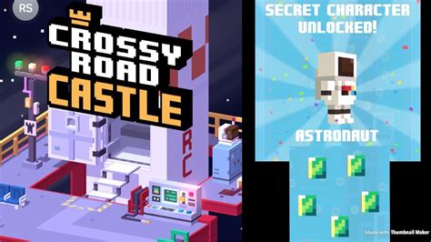 Crossy Road Castle Space Station 115 All 100 Rooms All Green Gem