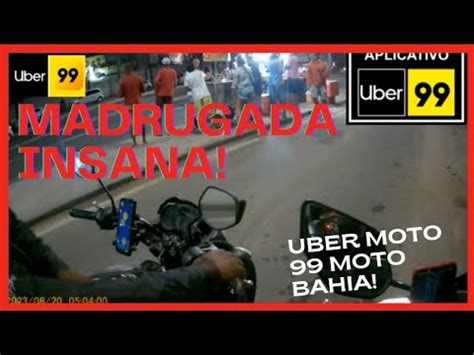 bahia ESSA É A REALIDADE DE QUEM FAZ UBER MOTO 99 MOTO NA MADRUGADA