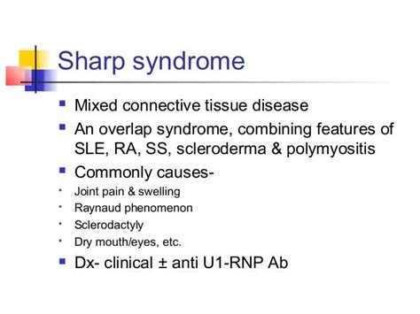 Connective Tissue Diseases