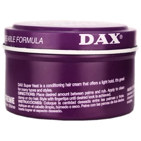 Dax Super Neat Hair Creme Soft Hold 99g The Hair Hub